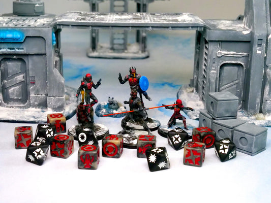 Skirmish, Bounty Hunter, Dice Set