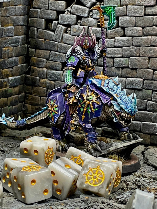 Chaos Silver Demon 16Mm Dice