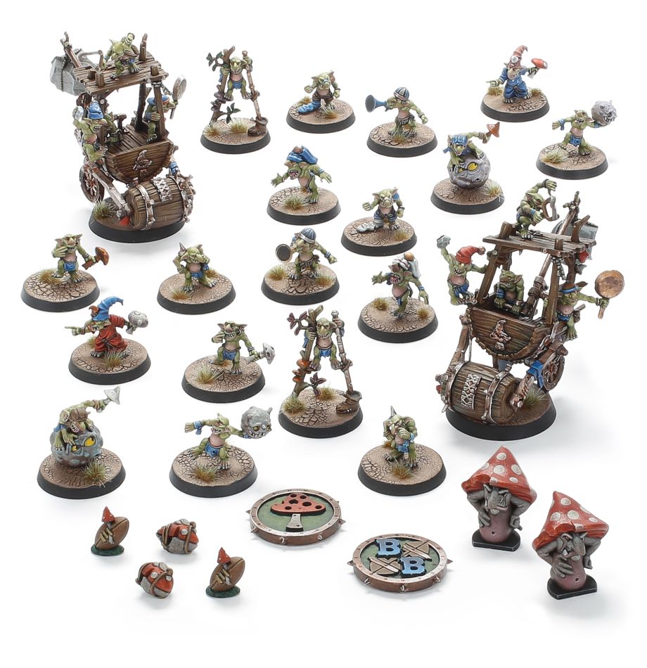 Snotling Blood Bowl Team – Crud Creek Nosepickers