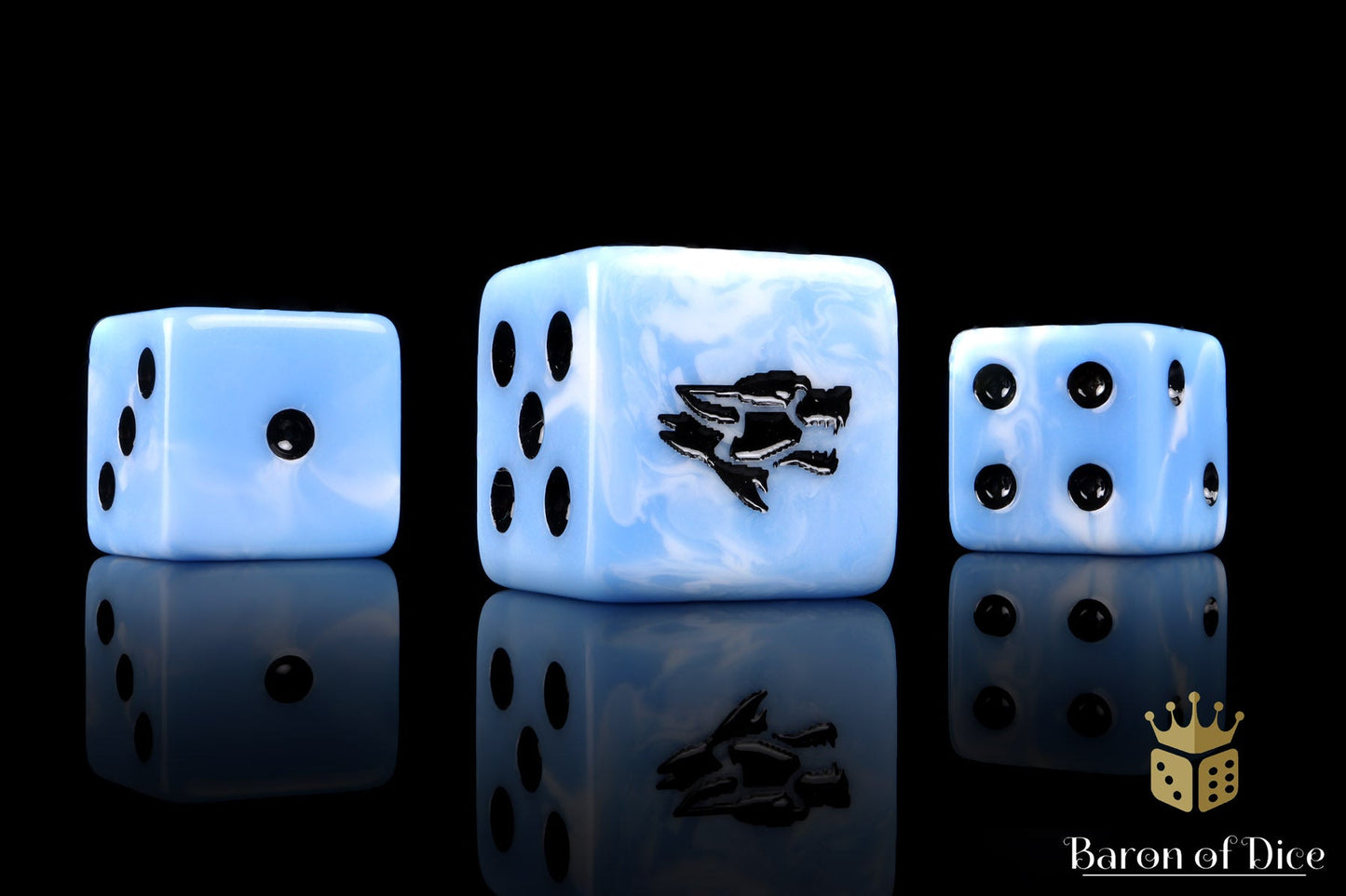 Frost Wolf 16Mm Dice