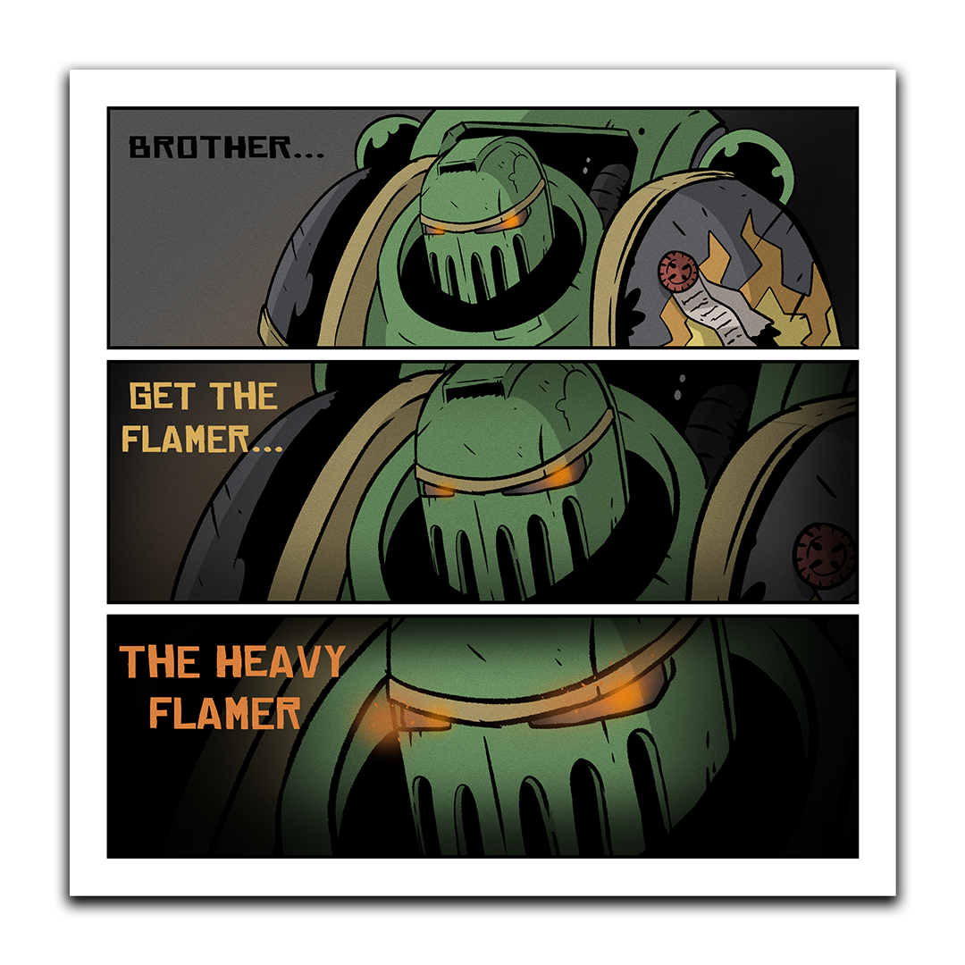Premium Vinyl Stickers - Flames for War