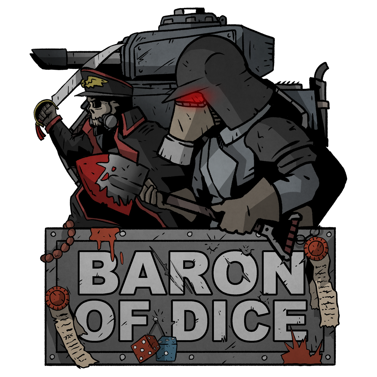 Premium Vinyl Stickers - Shovels of War