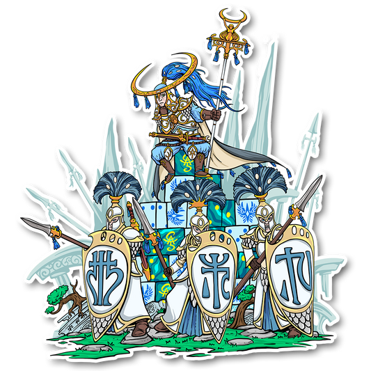 Premium Vinyl Stickers - High Elves