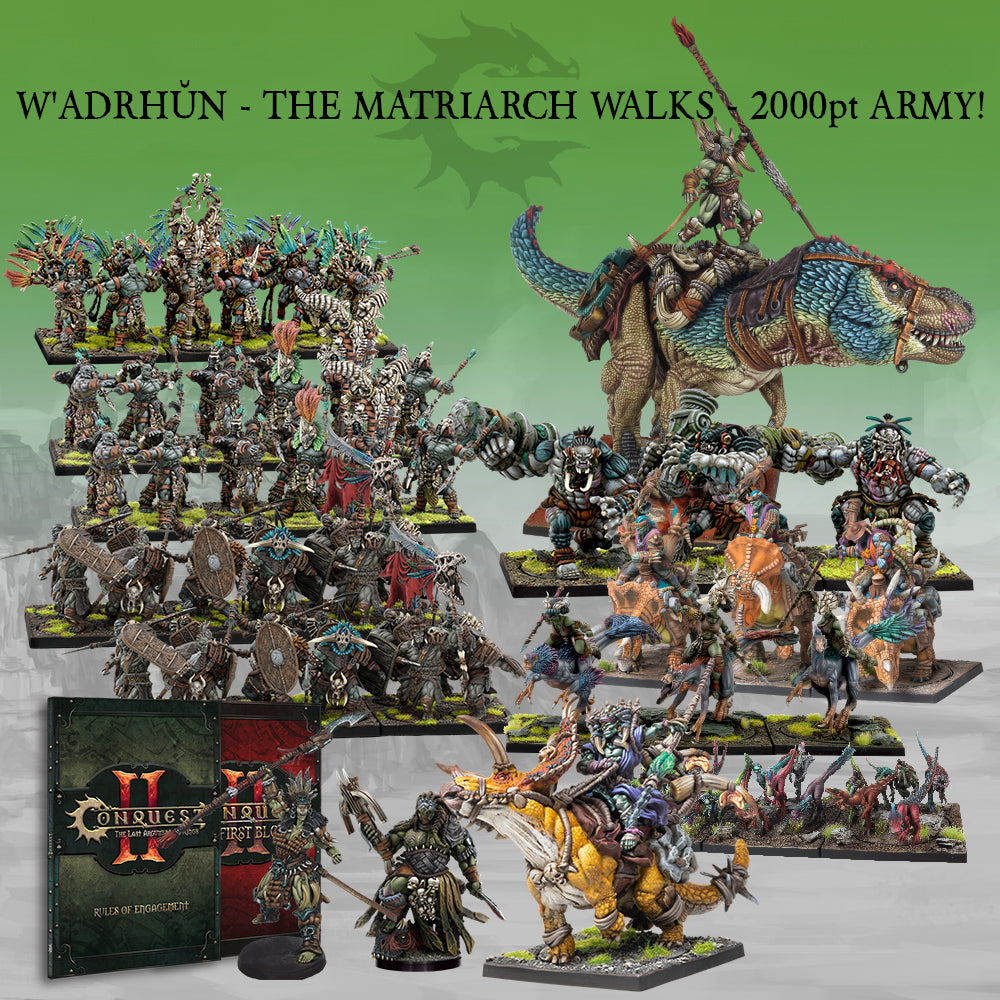 W’Adrhŭn The Matriarch Walks 2000Pt Army