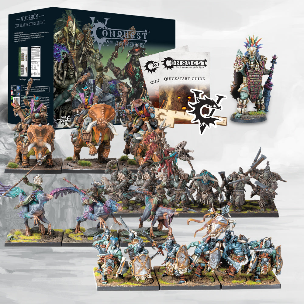 W’Adrhŭn: Conquest 5th Anniversary Supercharged Starter Set