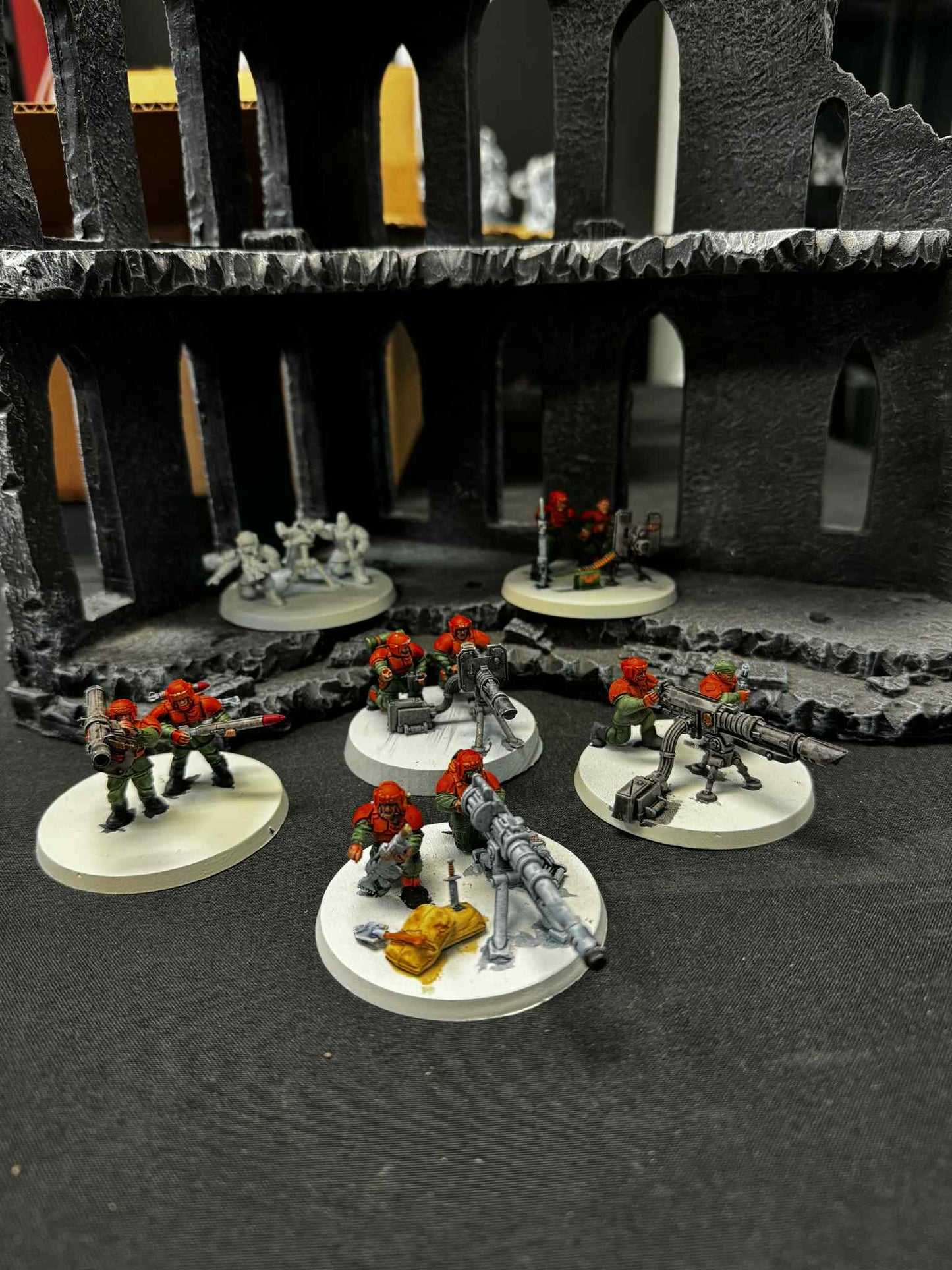 Catachan Heavy Weapons Squad + Proxies Pre Owned