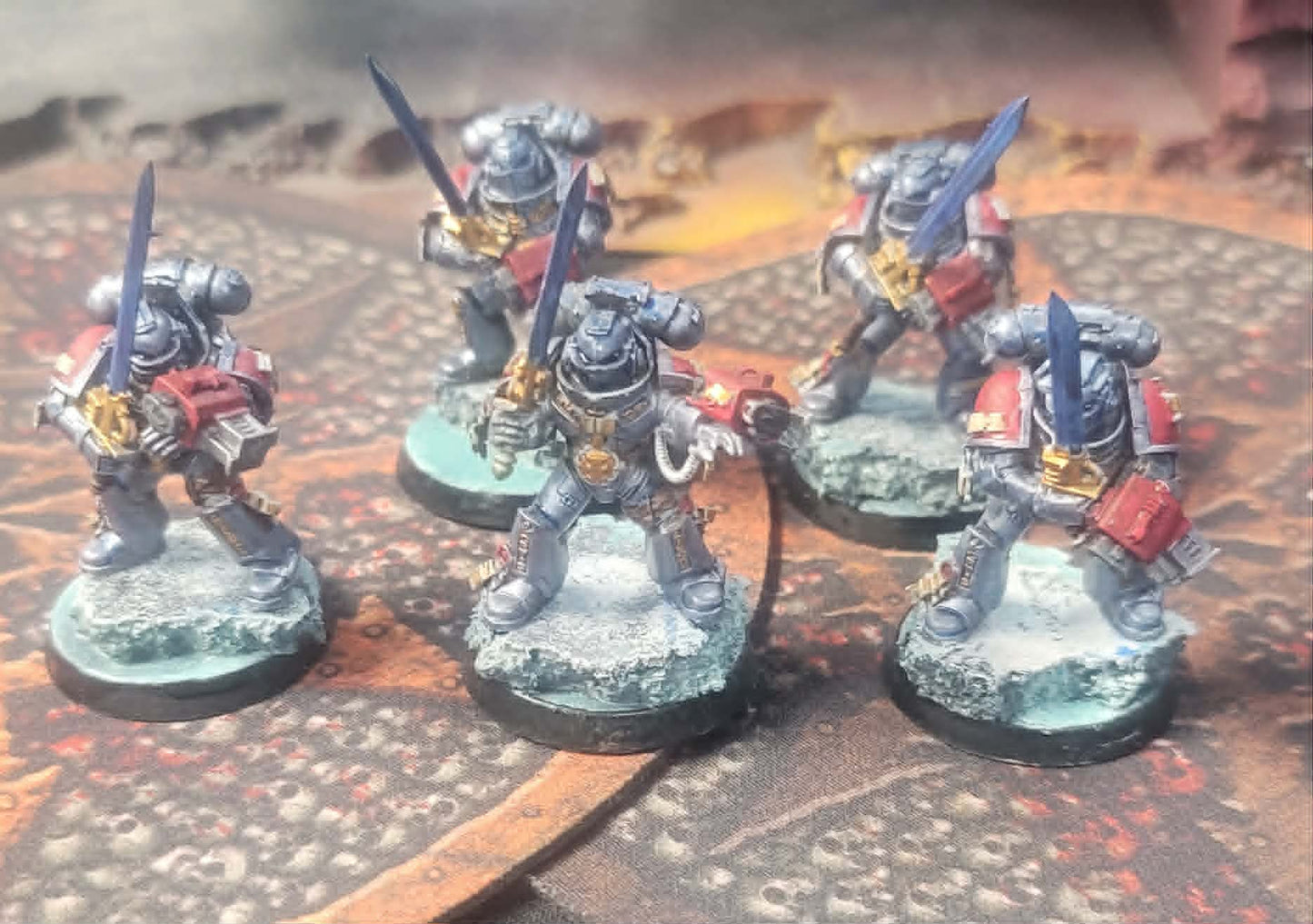 Pre-Owned Grey Knights Strike Squad (5 man unit)