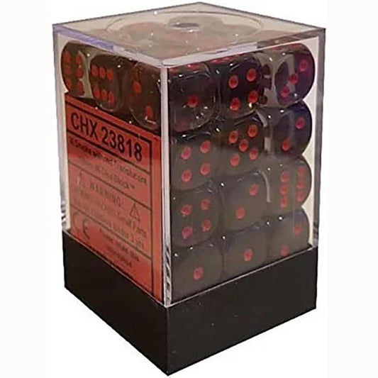 CHX23818	D6 12mm Trans Smoke/Red