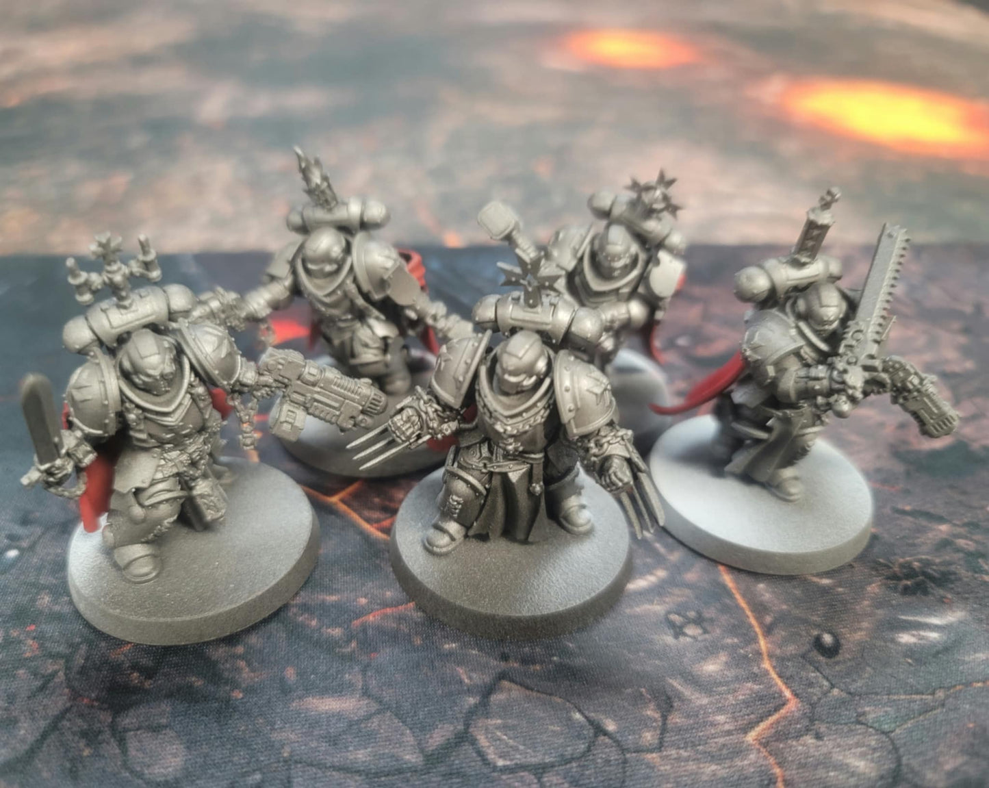 Black Templars Sword Brethren Pre-Owned (partial painted)