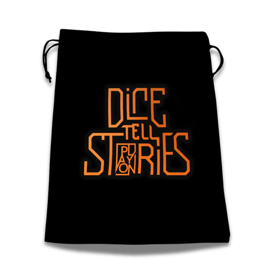 Play on - Dice Tell Stories  |  Premium Dice Bag