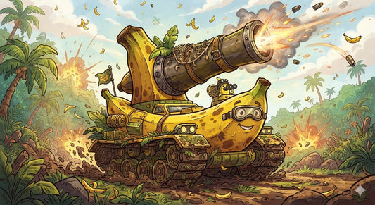 Gift Card: Banana tank with the Big Banana Cannon