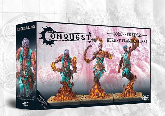 Sorcerer Kings: Efreet Flamecasters / Efreet Sword Dancers (Dual Kit)