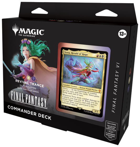 Magic the Gathering - Final Fantasy Commander Decks
