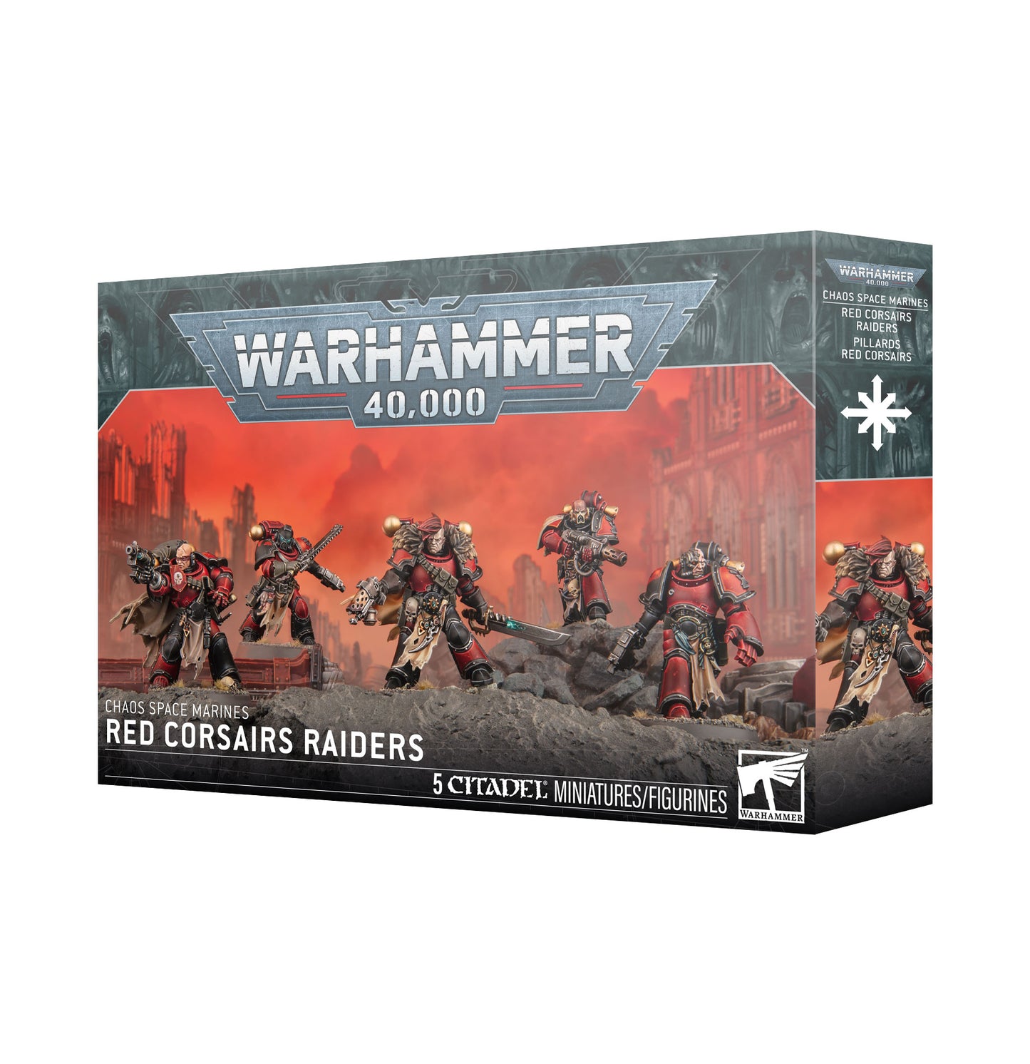 Chaos Space Marines:Red Corsairs Raiders