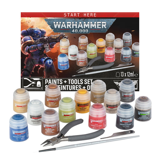 40K Paints+Tools