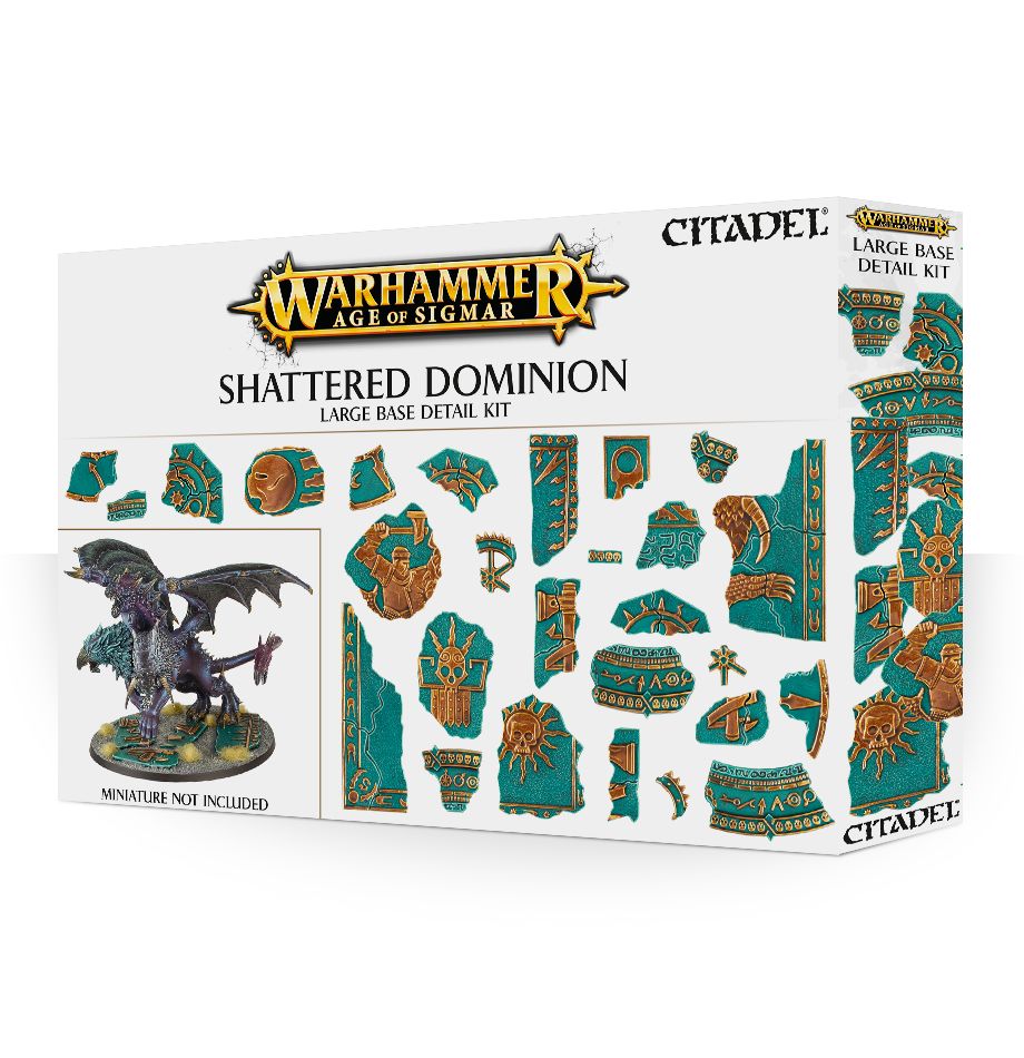 Shattered Dominion Large Base Detail Kit