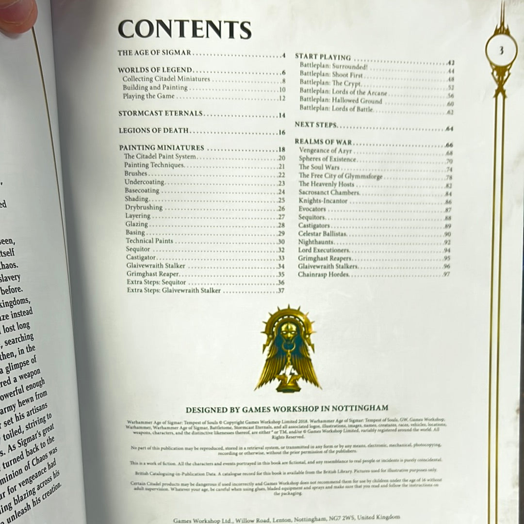 Tempest of Souls + AOS Core Rules Chaos Legion Gaming