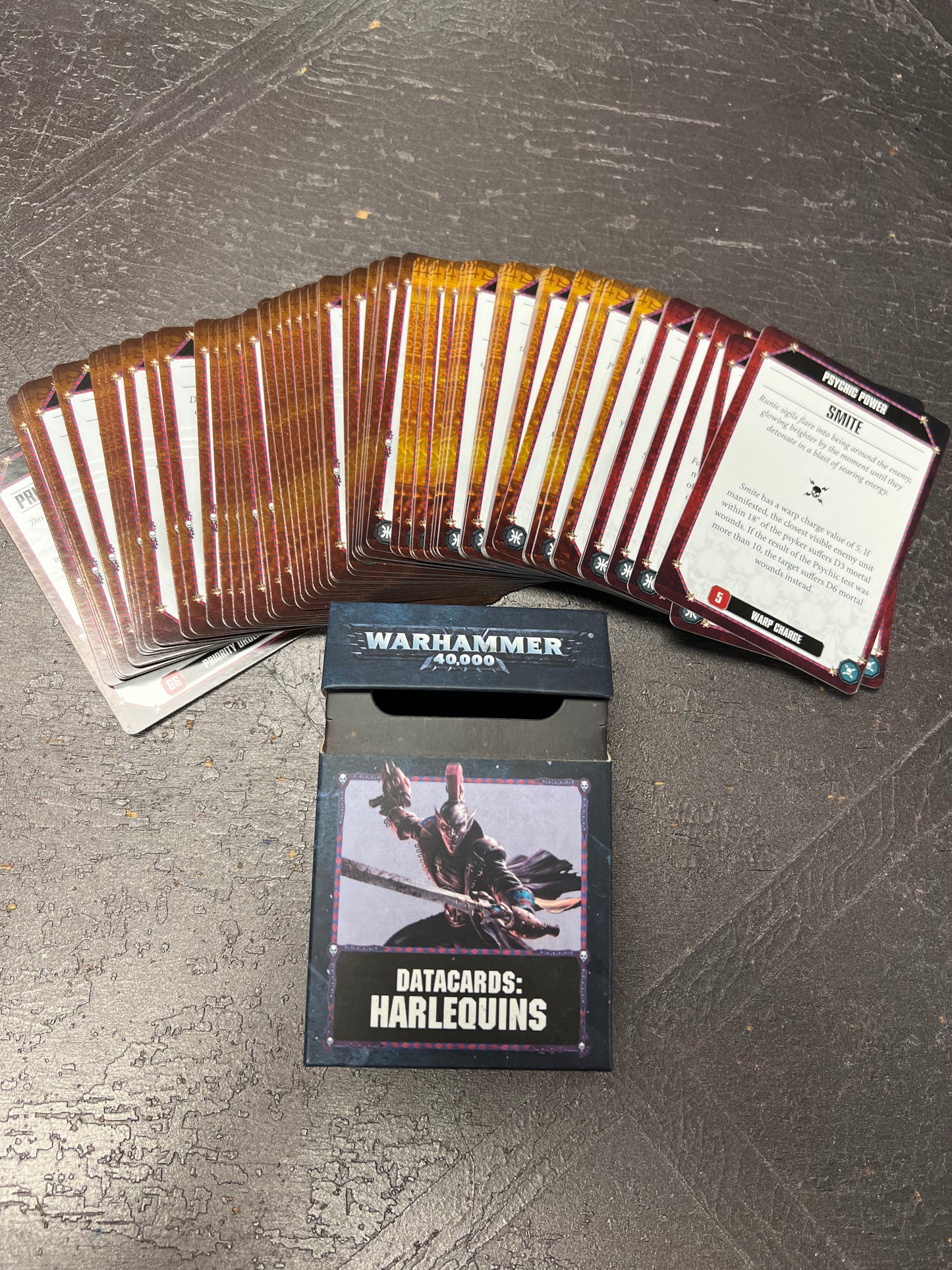 Datacards: Harlequins