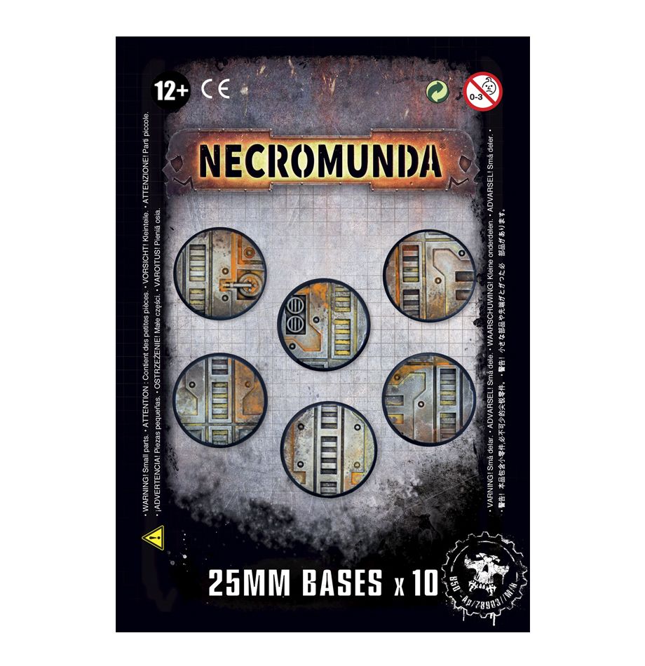 Necromunda 25Mm Bases