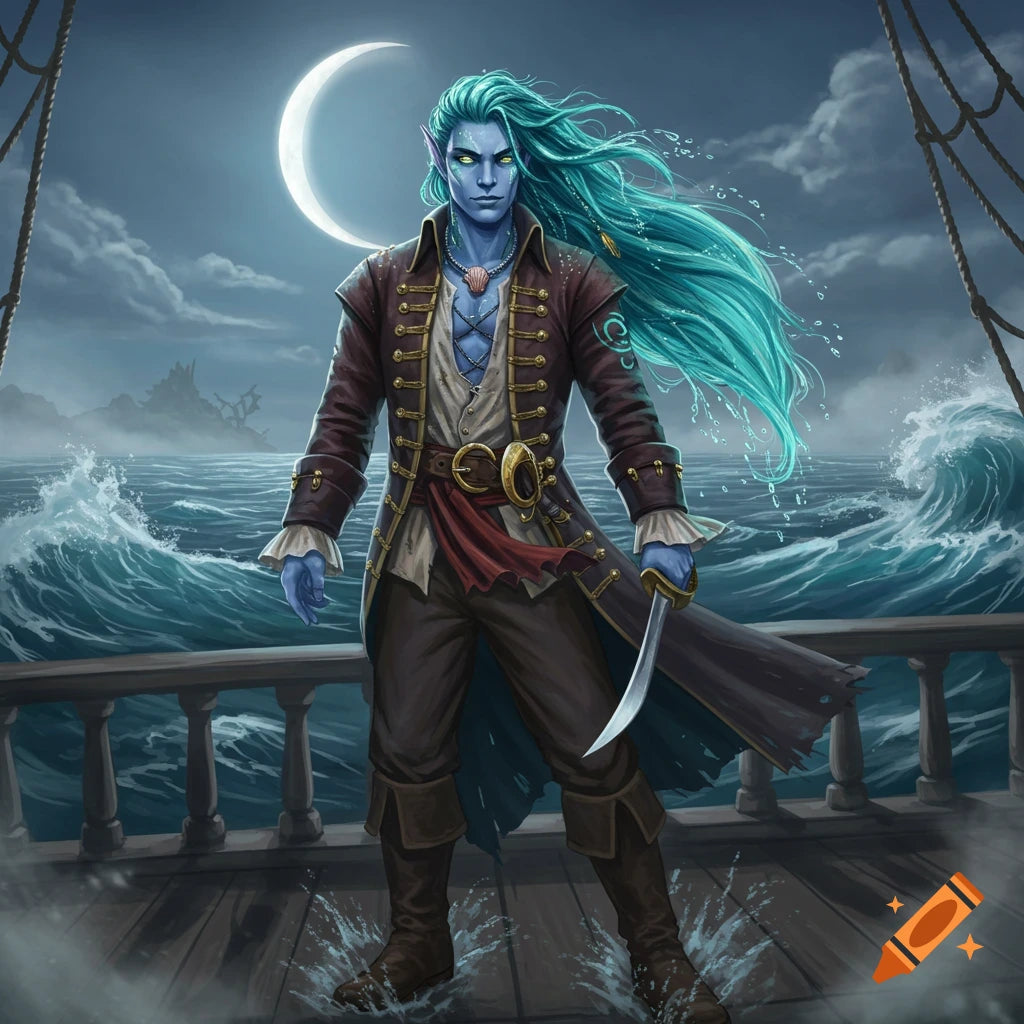 Elven pirates of the Great Storm