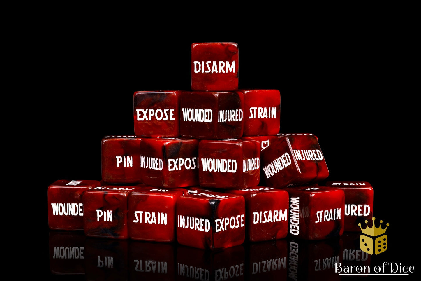 Status Effect - Galactic Skirmish Compatible Dice Set