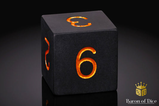 Big Ass D6 - Matte Black