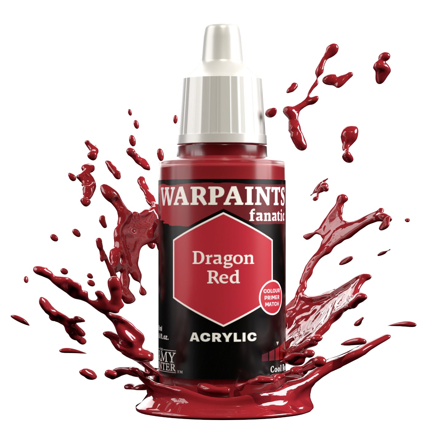 WARPAINTS: FANATIC ACRYLIC DRAGON RED