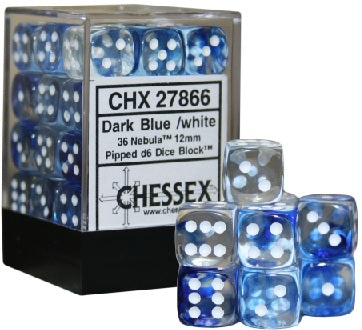 CHX27866 Nebula 36D6 Dark Blue/White 12Mm