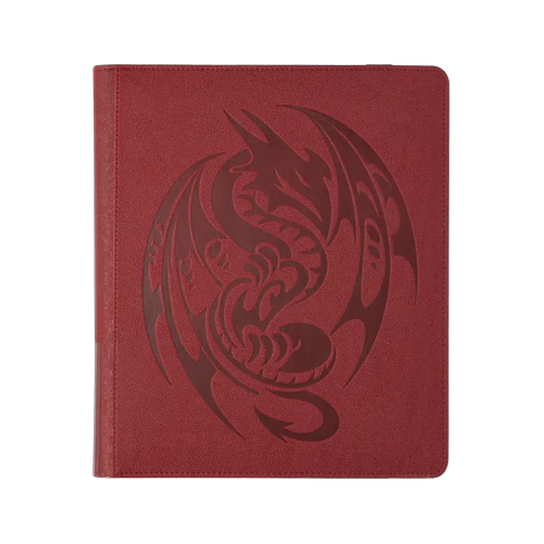 Codex Rim Red Dragon Shield Card Codex 360 Portfolio Blood Red – Chaos Legion Gaming