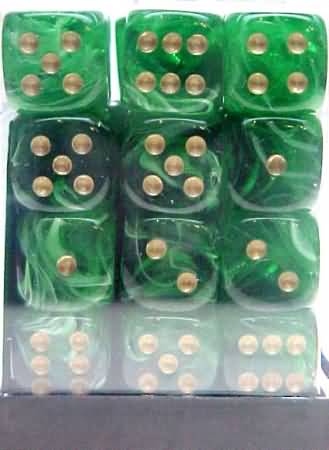 CHX27835 Vortex 36D6 Green/Gold 12Mm