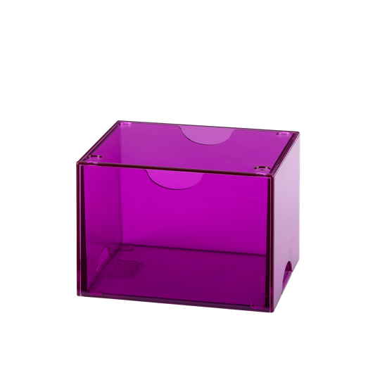 Dragon Shield Strongbox Clear Purple