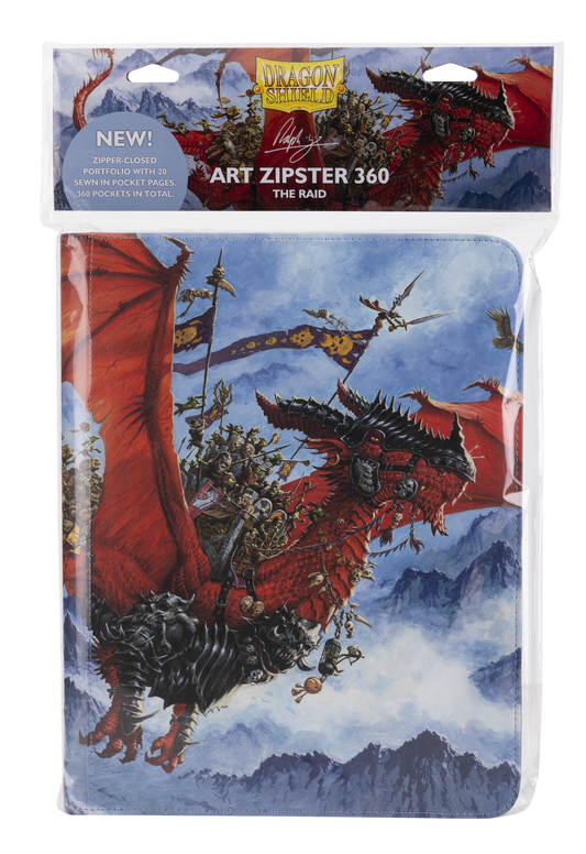 Dragon Shield Art Zipster 360 Folio - The Raid
