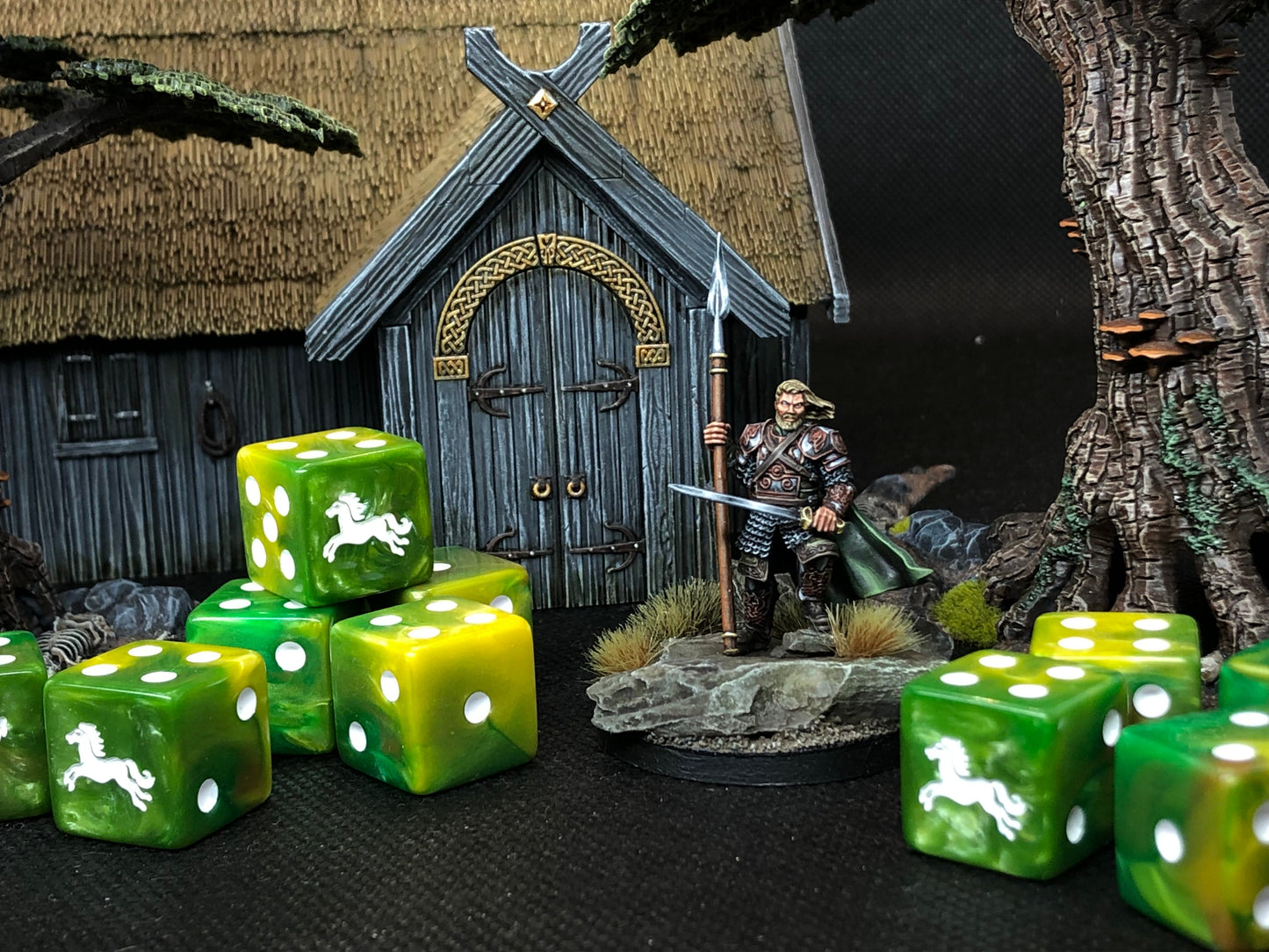 Horse, Square 16Mm Dice