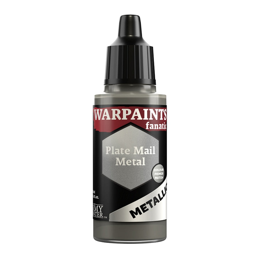 The Army Painter: Warpaints Fanatic: Metallics: Plate Mail Metal (18Ml)