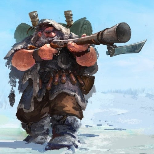 Gift Card: Dark Dwarf with Shotguns