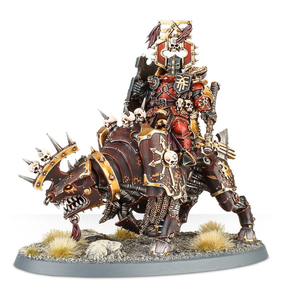 Lord Of Khorne On Juggernaut / Khorne Bloodbound Lord On Juggernaut