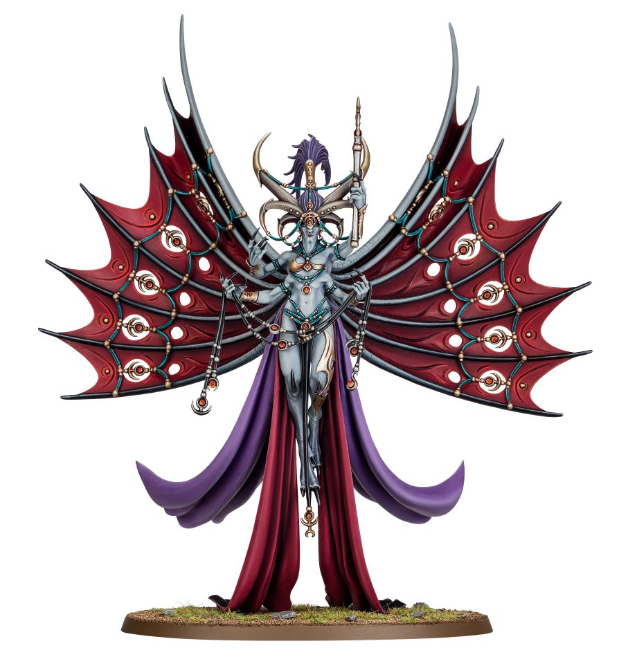 Synessa, The Voice Of Slaanesh / Dexcessa, The Talon Of Slaanesh